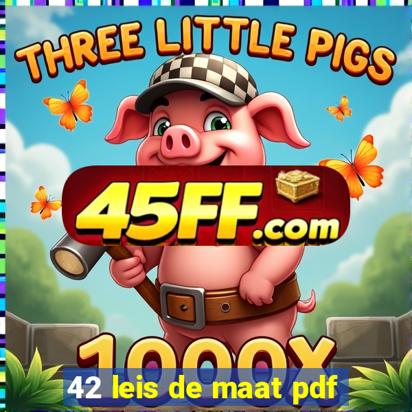 42 leis de maat pdf